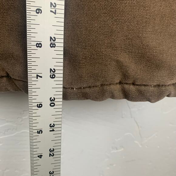 VINTAGE Carhartt Men Chore Jacket XL Brown Quilted Lined Corduroy Collar 90s Y2K - Picture 9 of 10